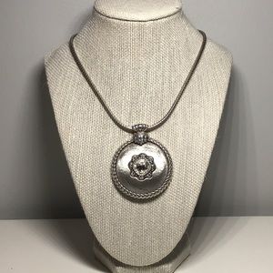 Brighton Silver Medal Necklace